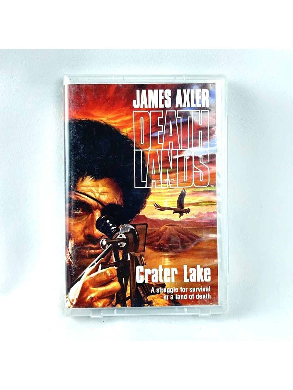 Deathlands # 4 Crater Lake Audio Tape Cassette James Axler Tested